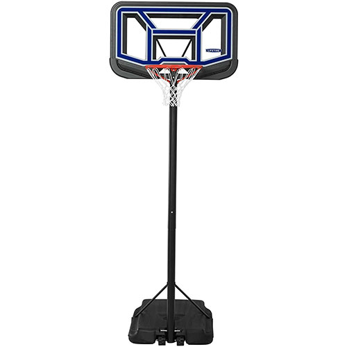 Lifetime 1008 Adjustable In-Ground Basketball Hoop, 44-Inch Backboard