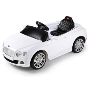 White-Bentley-GTC-Elecrtic-Car