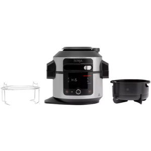 NINJA Foodi 11-in-1 SmartLid OL550UK Multicooker & Air Fryer - Stainless Steel & Black