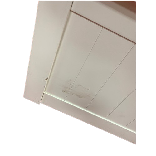 Used Maine Ottoman Bed frame in good condition with minor scratches and marks; classic design with lift-up storage.