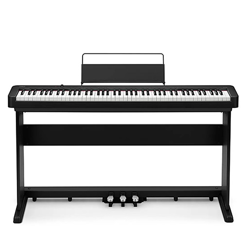 Casio S160BKST Digital Piano with CS-470 3-Pedal Stand