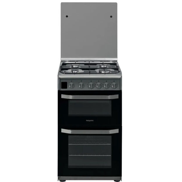 Hotpoint HD5G00CCX/UK 50cm Gas Cooker – Stainless Steel