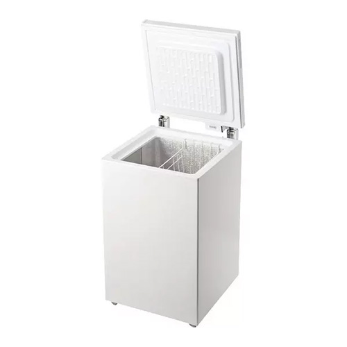 Freestanding chest freezer: white colour – OS 1A 100 2 UK