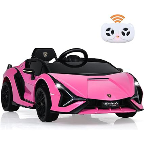 Kids Electric Car – Lamborghini in Pink