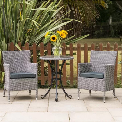 Sandringham Table & Chairs Garden Bistro Set