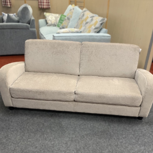 Vivo Sofa Collection in chestnut faux leather, showcasing a modern design with deep cushioning and a strong hardwood frame.