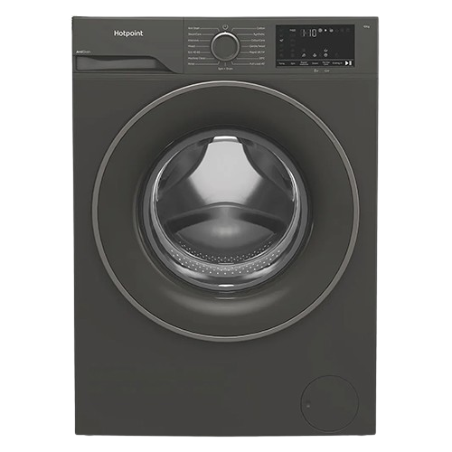 Hotpoint 10kg graphite washing machine with Anti Stain, Full Load 45 and SteamCare functions