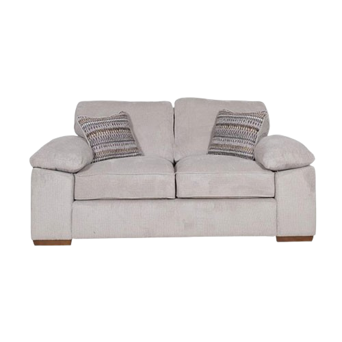 Buoyant Dexter 3-Seater Sofa with deep cushions, padded arms, and coordinating scatter cushion in modern living room.