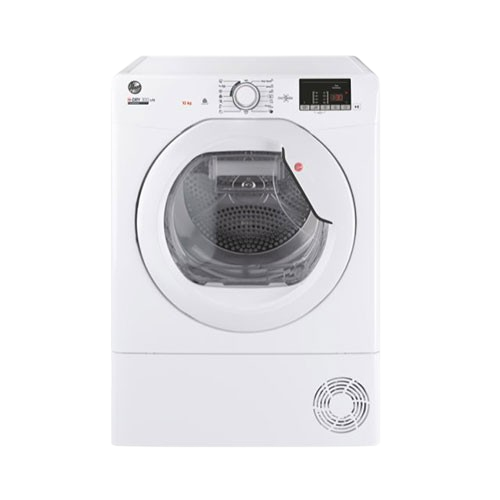 Hoover HLEC10DE-80 freestanding tumble dryer in white