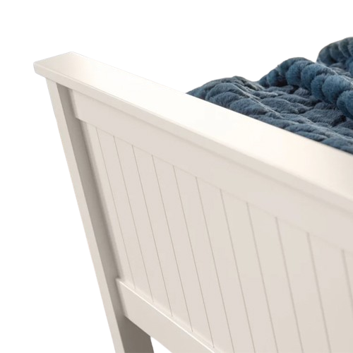 Julian Bowen King Size Maine White Bed Frame