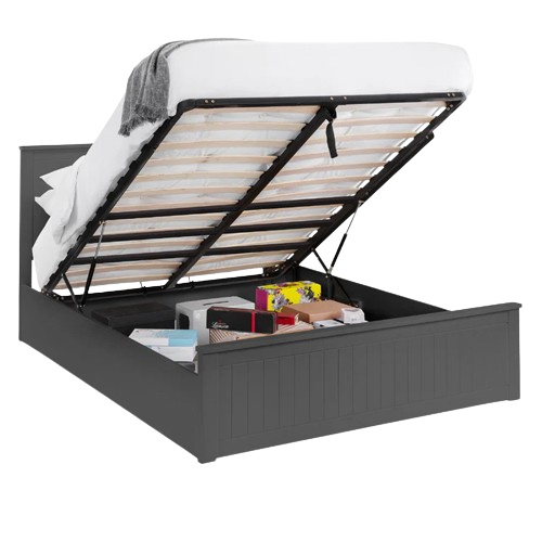 Julian Bowen Maine Ottoman Double Bed Anthracite