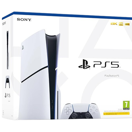 Sony PlayStation 5 console with disc drive