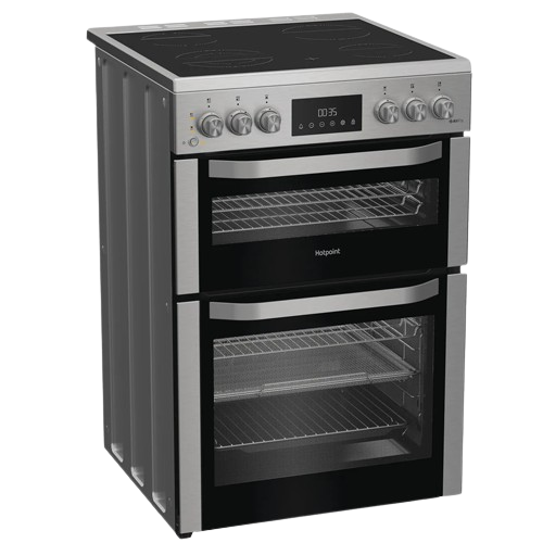 Hotpoint HDE6VDCASX 60cm Stainless Steel Electric Cooker