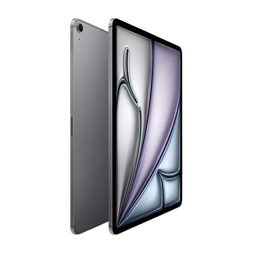 Side view of Apple iPad Air M3 13-inch showing its slim, lightweight profile