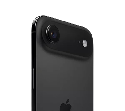Apple iPhone Air showcasing its ultra-thin design, Super Retina display, and dual camera system.