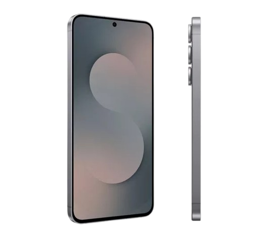 Samsung Galaxy S25 FE smartphone with 50MP triple camera and 6.7-inch AMOLED display.