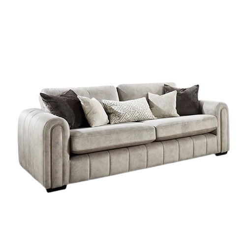 Charcoal fabric colour swatch for The Glamour 3 Seater Sofa.