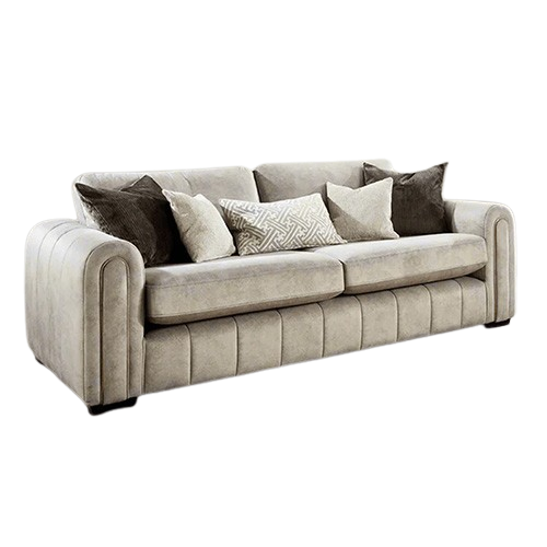 Charcoal fabric colour swatch for The Glamour 4 Seater Sofa.