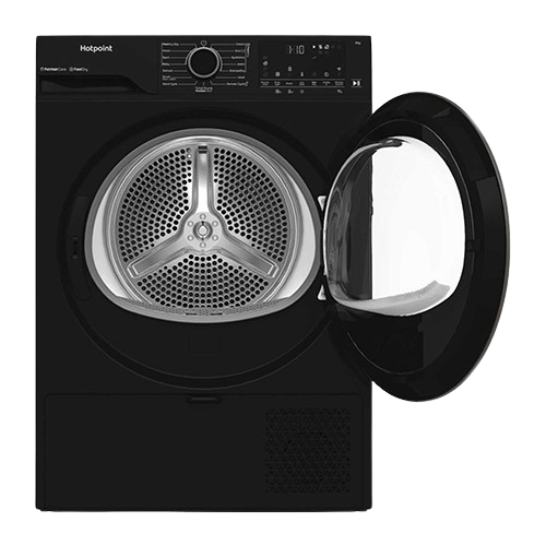 Hotpoint CHD94MBBSUK 9kg black heat pump tumble dryer