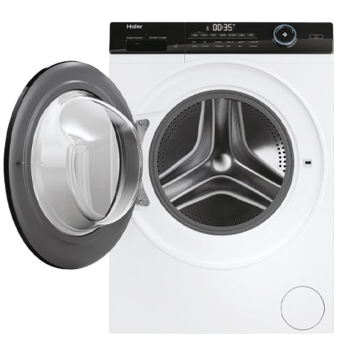 Haier HW90-B14959U1 washing machine with 9kg capacity and 1400rpm spin