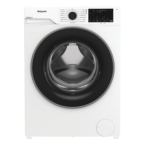 Hotpoint 10kg white fabric care washing machine with Anti Stain, SteamCare and PetHairCare technology