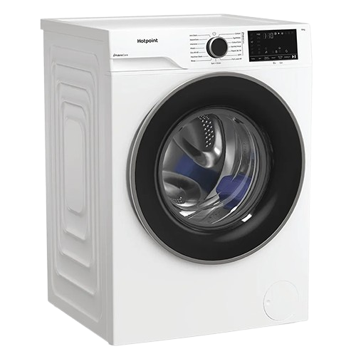 Hotpoint 10kg white fabric care washing machine with Anti Stain, SteamCare and PetHairCare technology