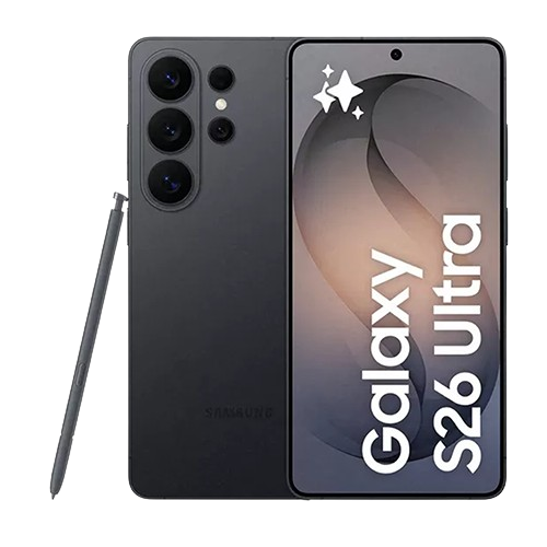 Samsung Galaxy S26 Ultra smartphone with 200MP camera and AMOLED display