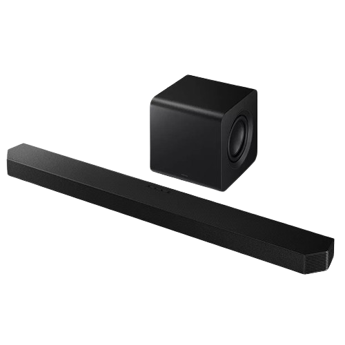 Samsung Q800F soundbar with Dolby Atmos and wireless subwoofer