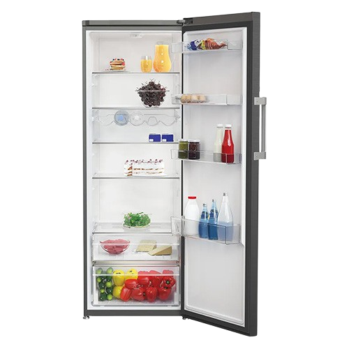 Hotpoint 367L tall larder fridge with Fresh Zone drawer and bottle rack