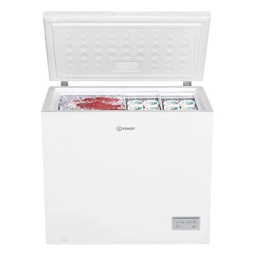 Indesit INCF 1984 UK 198L low frost chest freezer in white