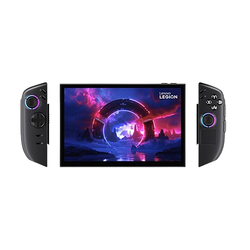 Lenovo Legion Go 2 handheld gaming console with detachable controllers and 8.8-inch OLED display