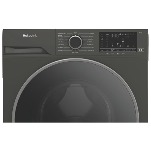 Hotpoint HBD8680GANTISTAINUK graphite 8kg 6kg washer dryer