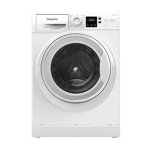Hotpoint 9kg Anti-Stain washing machine in white