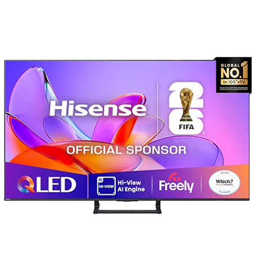 Hisense 50A7QTUK 50 inch 4K QLED Smart TV with Quantum Dot Colour and Dolby Atmos