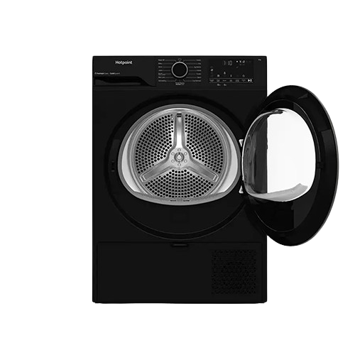 Hotpoint 8kg heat pump tumble dryer with front-loading door