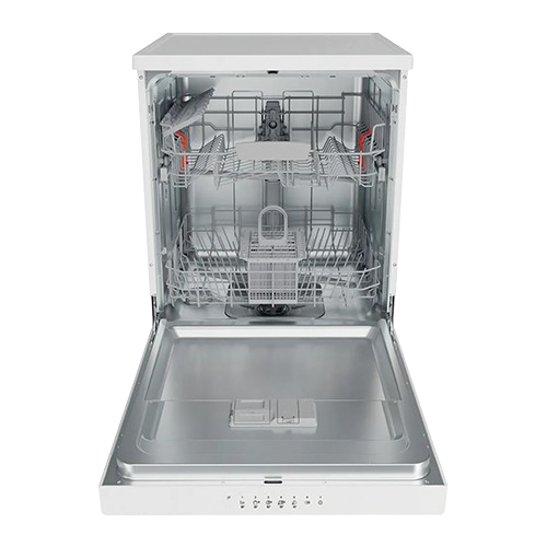 Hotpoint white freestanding dishwasher