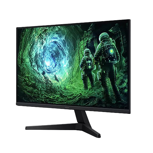Samsung 27-inch QHD 200Hz gaming monitor with IPS display.
